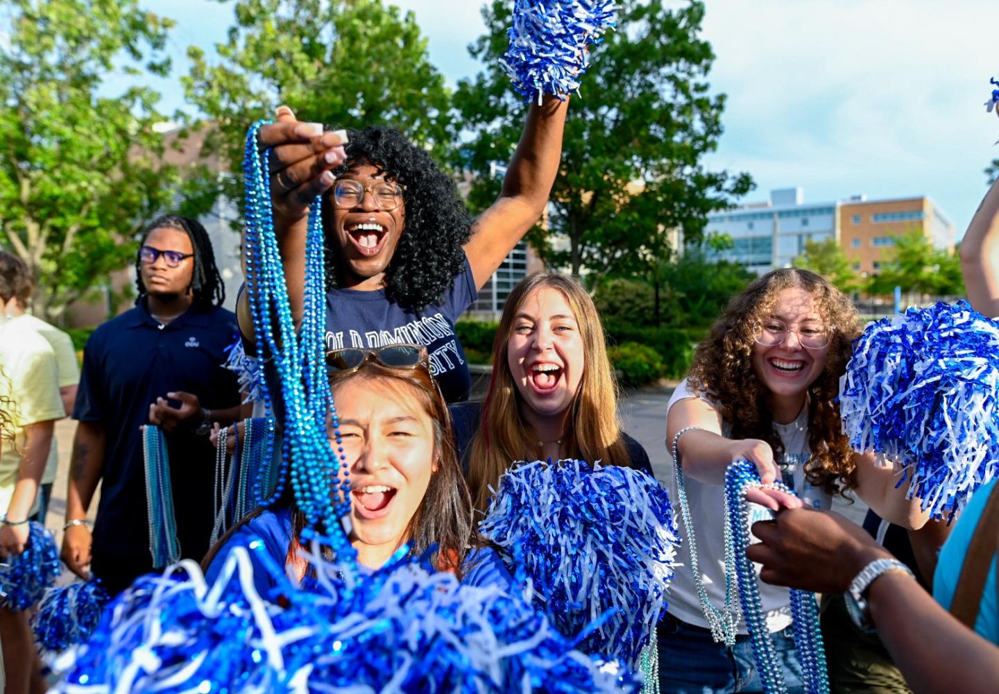 ODU Students Celebrating